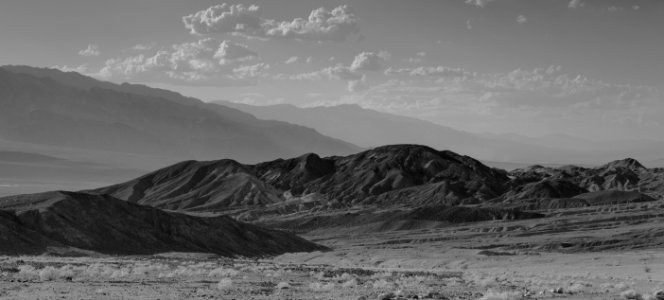 Death valley, United states, Black photo