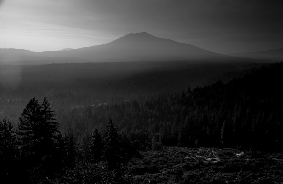 Lassen volcanic national park, United states, Black
