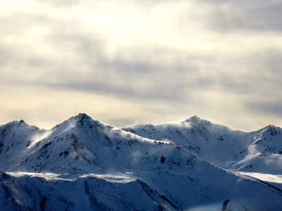 Kyrgyzstan, Issykkul region, Snow photo