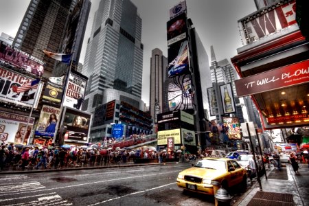 New york, Theater district, United states photo
