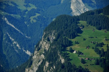 aerial view of mountain cliff during daytime