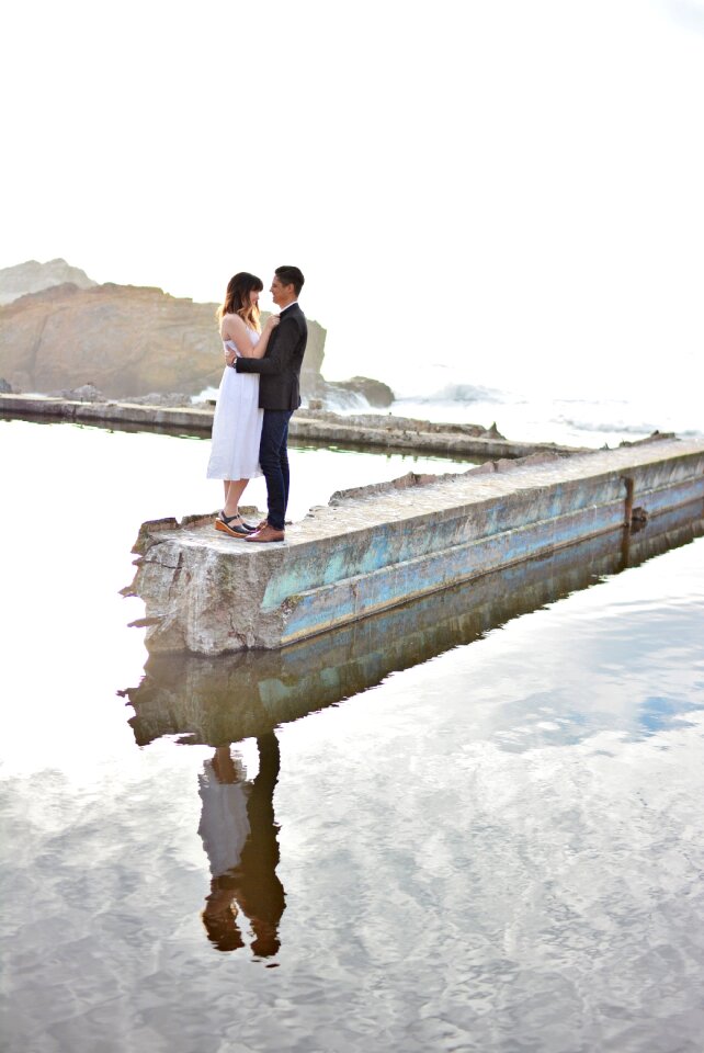 Couple wedding romantic