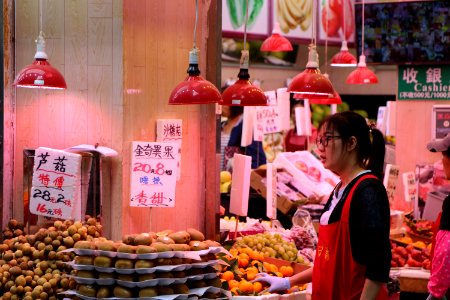 Wan chai market, Hong kong
