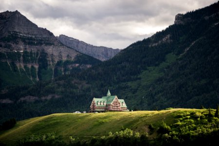 Canada, Waterton lake, Forest