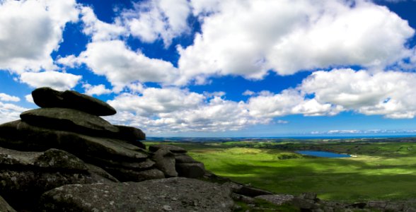 Roughtor view, Delabole, United kingdom