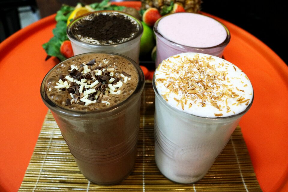 Shake cream delicious