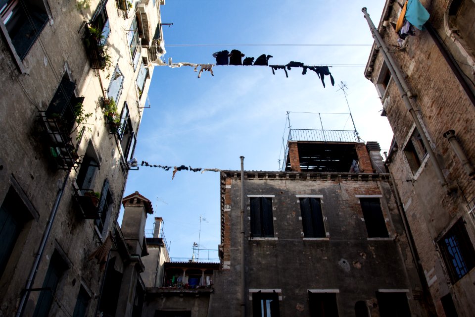 Venice, Alley, Clothes