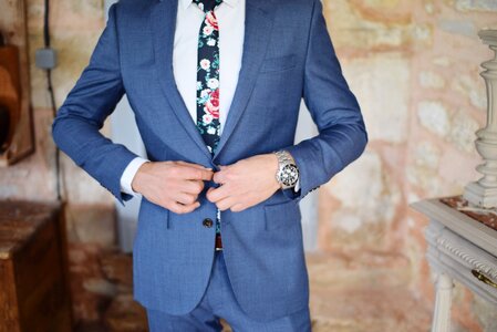 Groom suit style