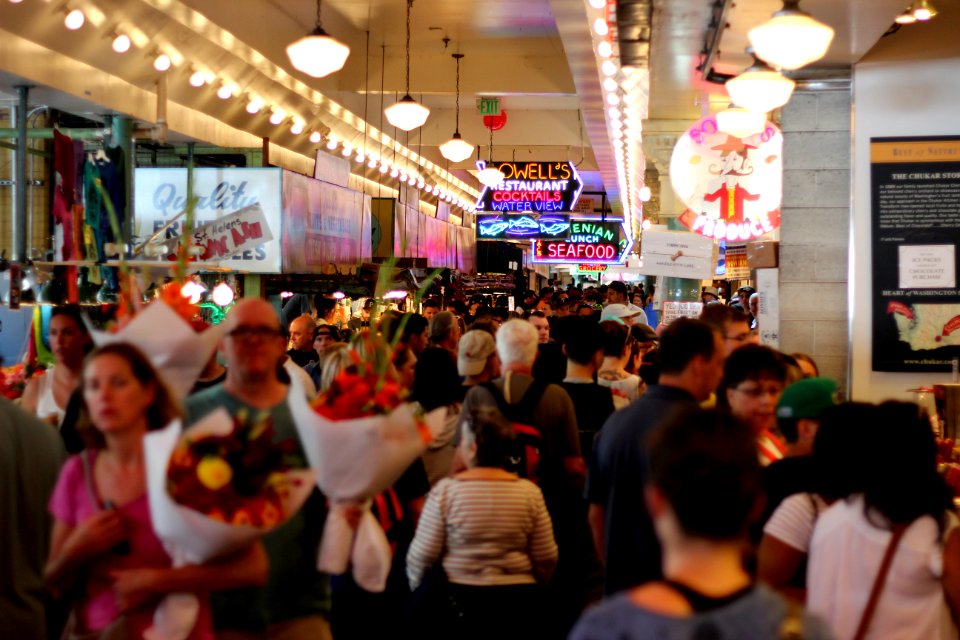 Pike place market, Seattle, United states
