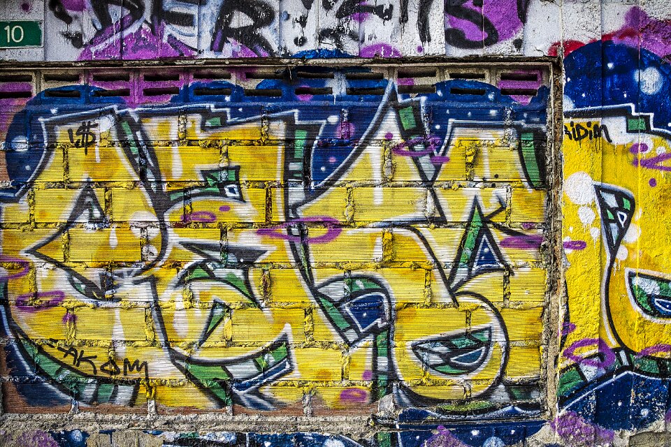 Street art graffiti wall graffiti art
