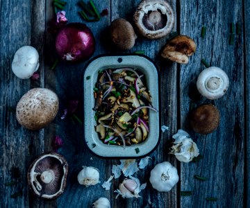 assorted mushrooms