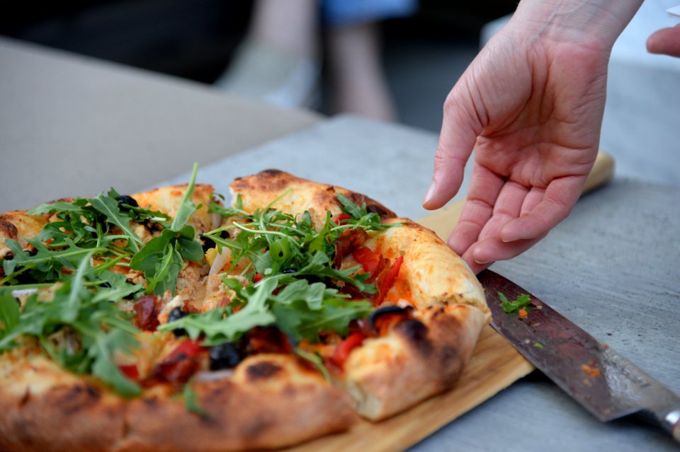 Pizza, Food, Slice