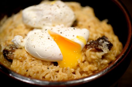 Poached, Egg, Mushrooms
