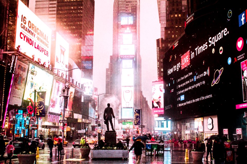 Times square, New york, United states