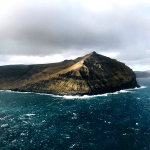 bird's eye view photo of island photo