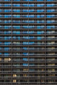 black concrete hotel