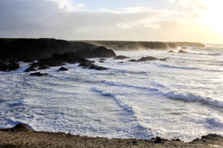 Belle  le en mer, France, Beach
