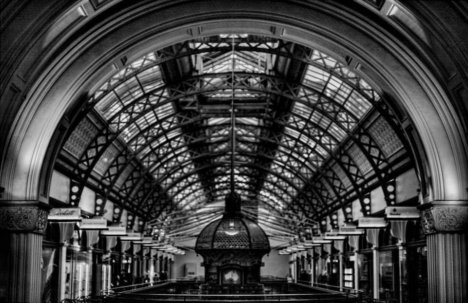 Queen victoria building, Sydney, Arches