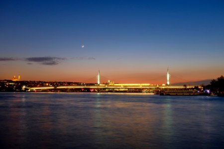 Istanbul, Turkey, Night city photo