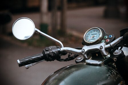 Mirror dashboard triumph photo