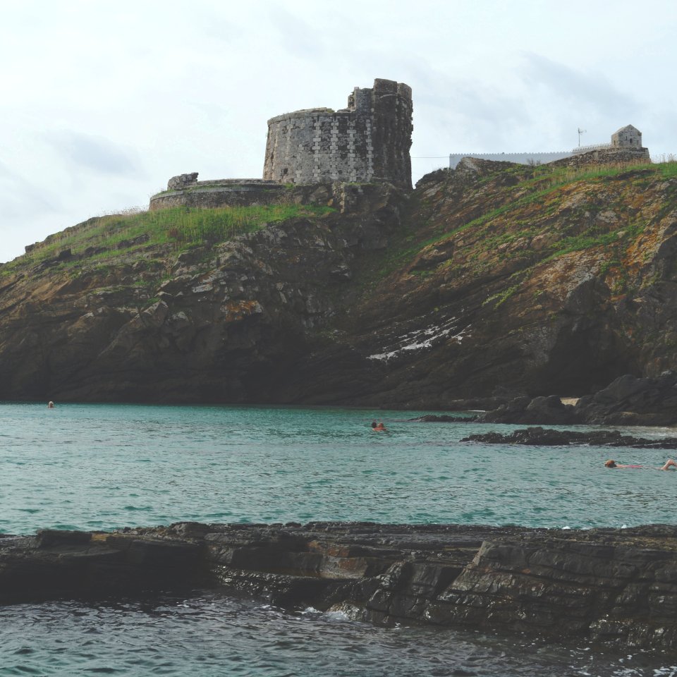 Tower, Rocks, Sea