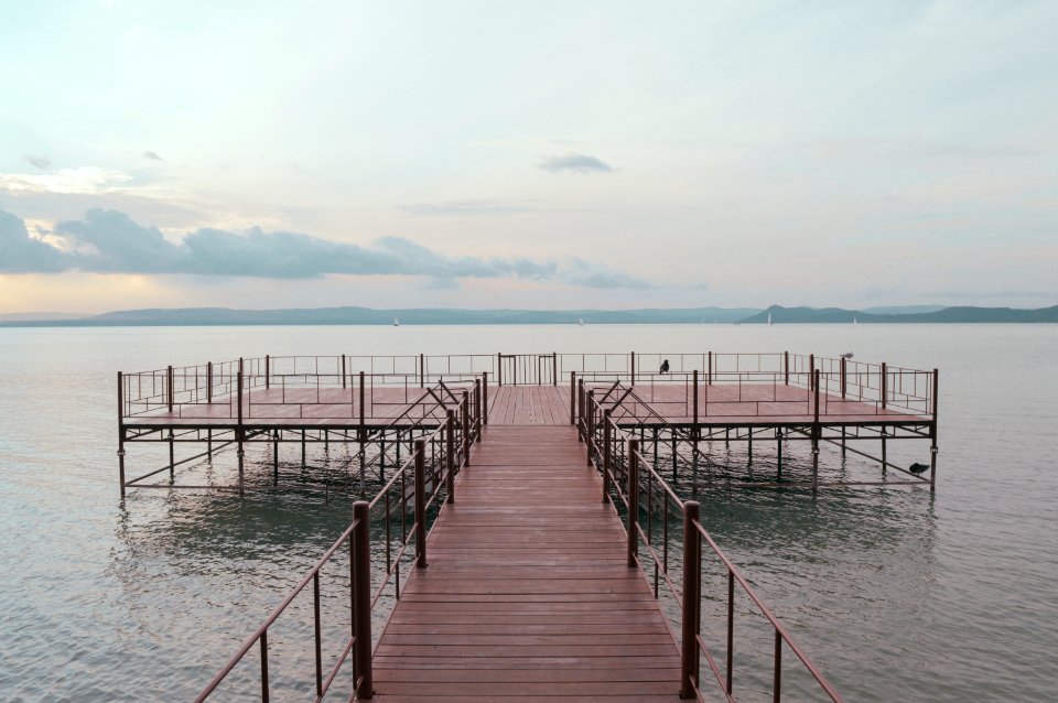 Balatonfred, Hungary, Sunset