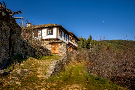 Bulgaria, Leshten cottages, Rhodope photo