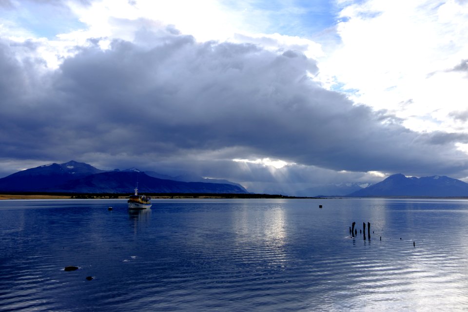 Puerto natales, Chile, Reflection