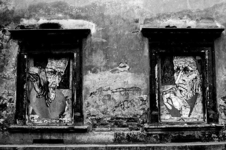 Art, Two mens, Photo