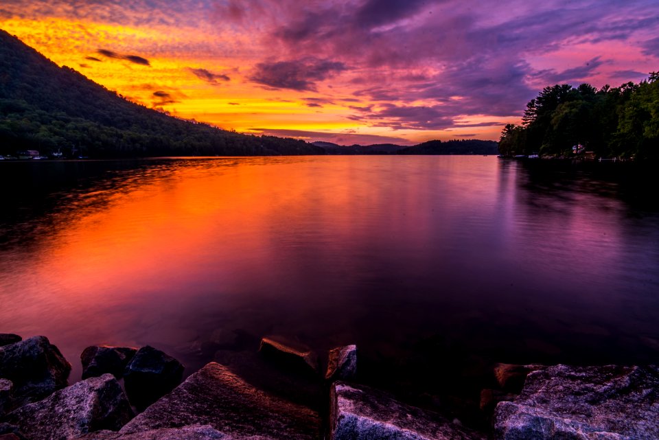 Harvey lake, Barnet, United states