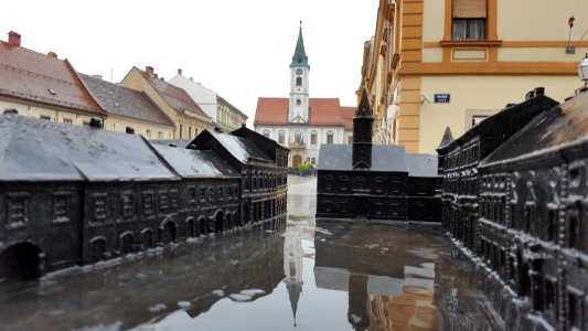 Varadin, Croatia, Rain photo