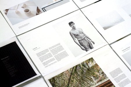 man's photo-printed paper photo