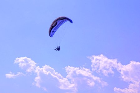 Pokhara, Nepal, Paragliding photo