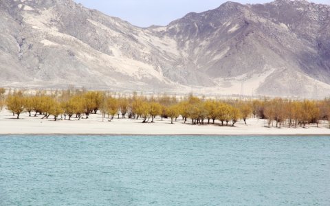 overlooking view of mountain during daytime photo