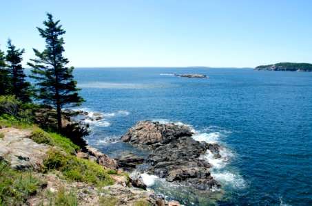 Acadia national park pond, Bar harbor, United states