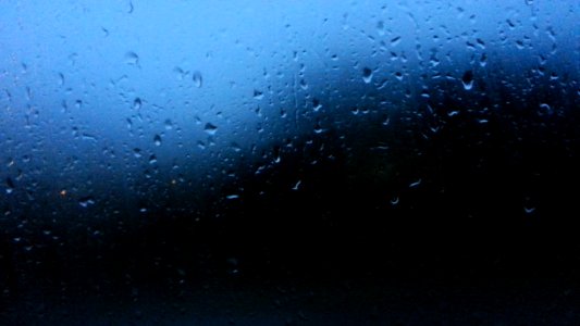 Raindrops, Glass, Windows photo