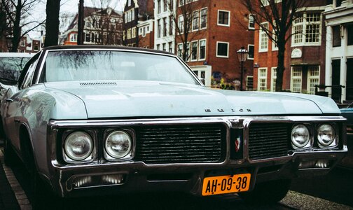 Classic car retro american car