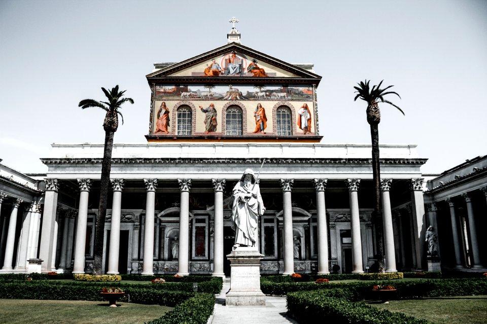 Italy, Basilica papale san paolo fuori le mura, Roma