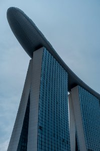 Singapore, Marina bay, Dull photo