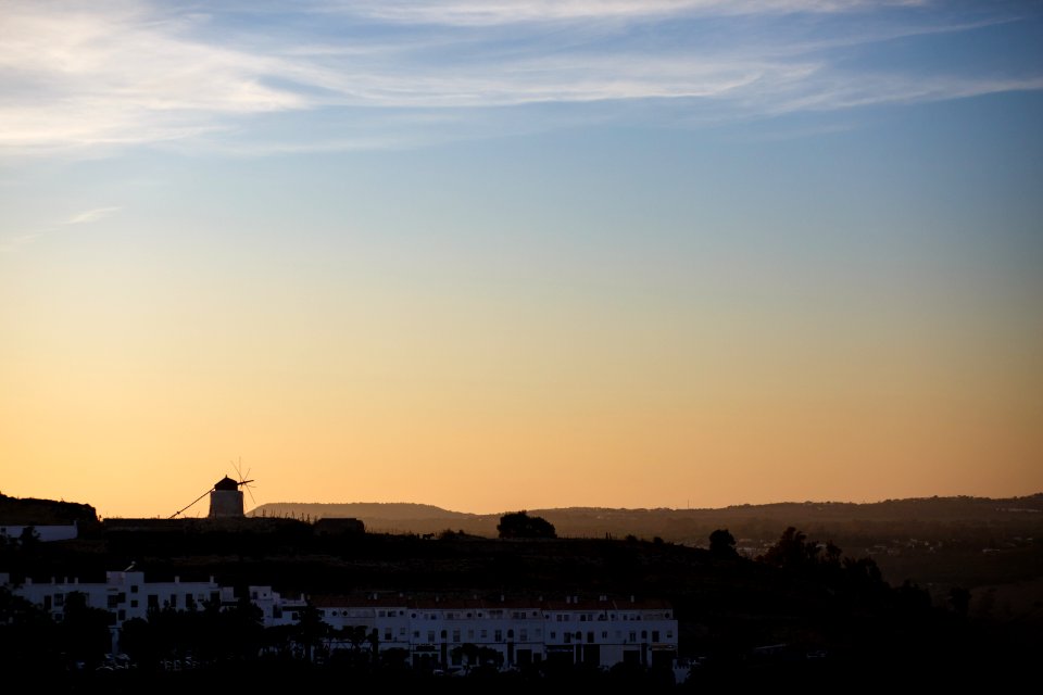 Vejer de la frontera, Spain, Sunset