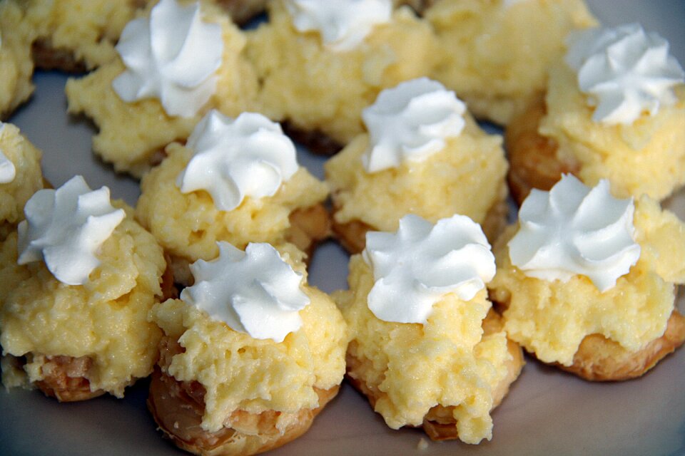 Pastry cream delicious