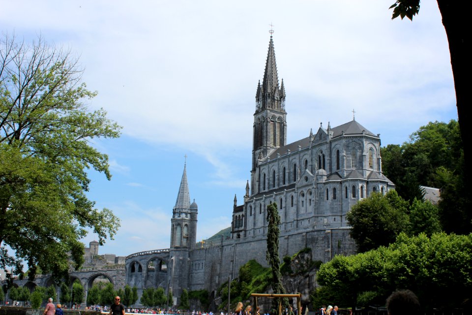France, Lourdes, Building