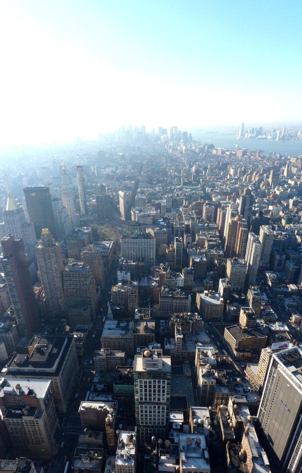 bird's eye photography of high rise buildings