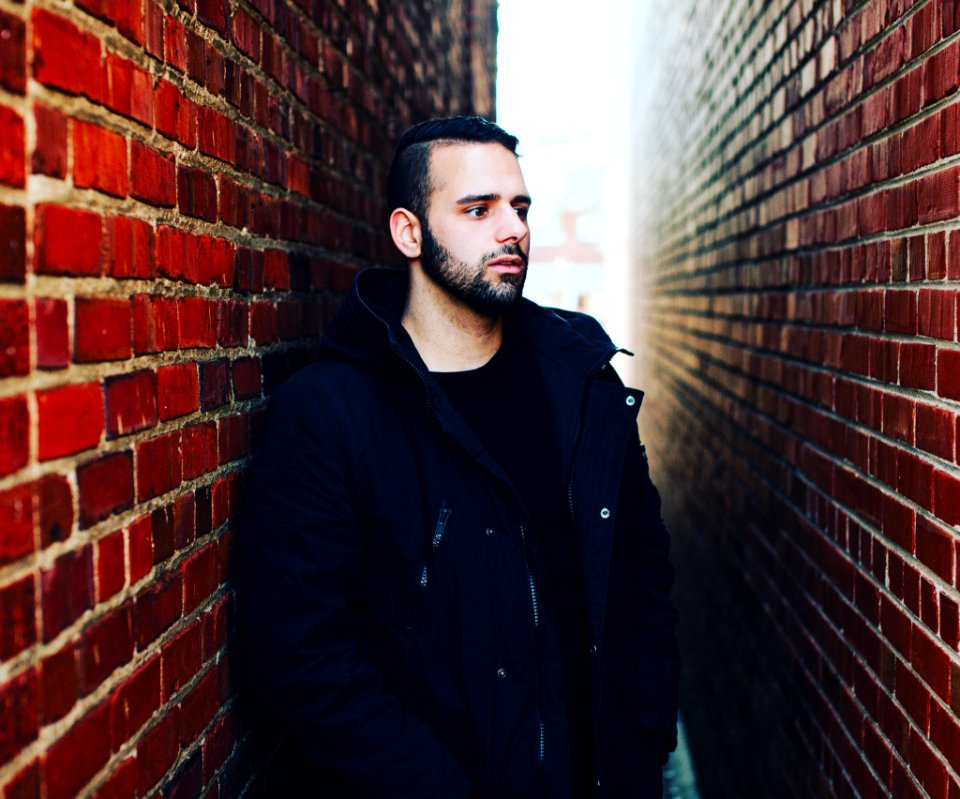 Buildings, Brick, Man