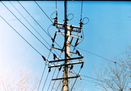 Wire pole, Sky, Street photo