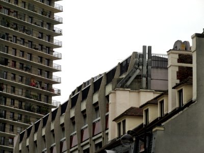 Apartment building, Grey, Street photography