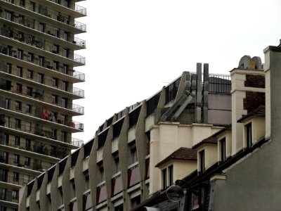 Apartment building, Grey, Street photography photo