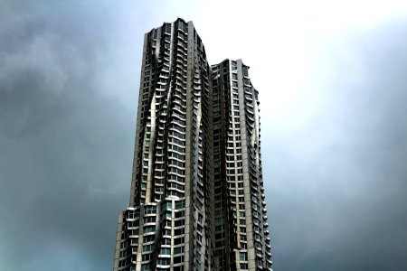 gray building