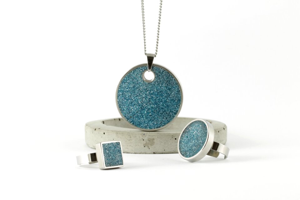 Woman ring necklace
