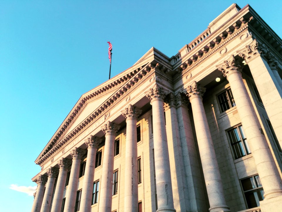 Utah state capitol, Salt lake city, United states